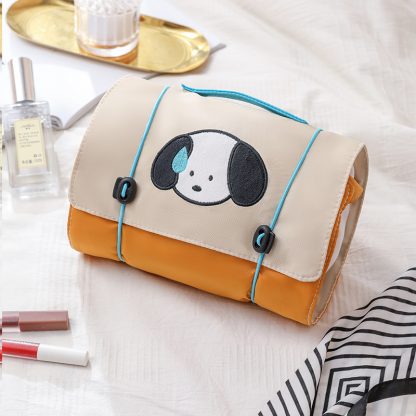 Travel bag with puppy drawing design - Image 2