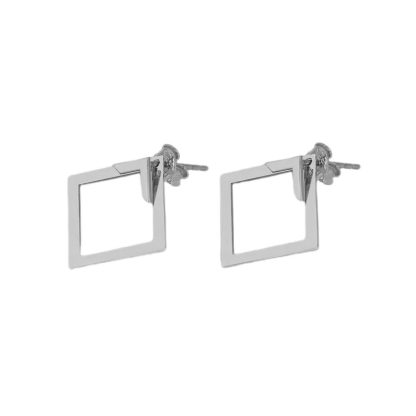 Women's Simple European And American Style Square Geometric Earrings - Image 8